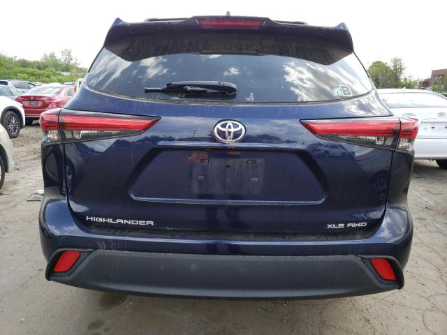 Photo 6 from auction – 2020 TOYOTA HIGHLANDER with VIN 5TDHZRBH3LS507699