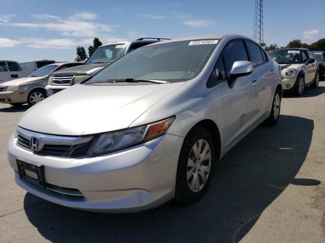 HONDA CIVIC LX 2012 z numerem VIN 2HGFB2F52CH589010 - Zdjęcie z aukcji