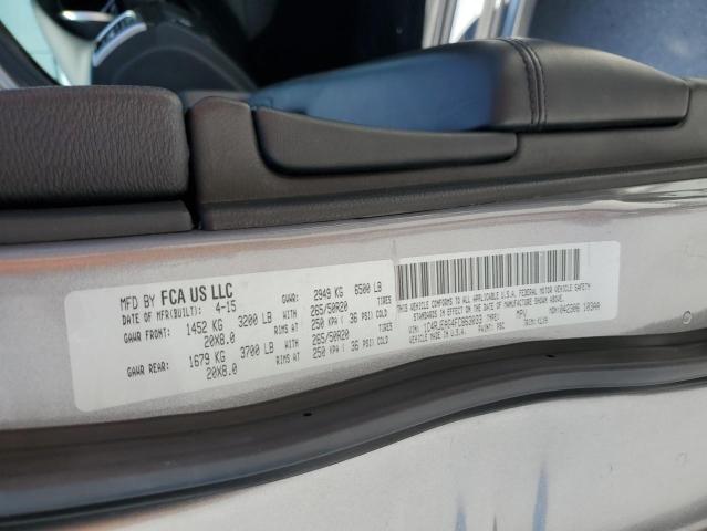 Photo 14 from auction – 2015 JEEP GRAND CHER with VIN 1C4RJEAG4FC863033