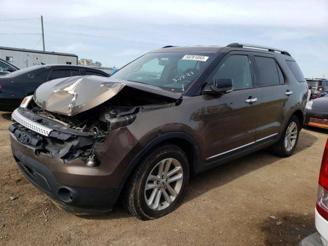 FORD EXPLORER X 2015 with VIN 1FM5K7D88FGA68468 - Photo from auction