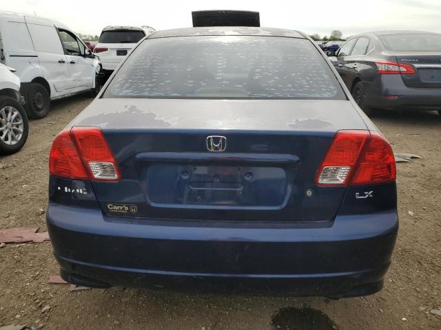 Photo 6 from auction – 2004 HONDA CIVIC LX with VIN 2HGES16554H518360