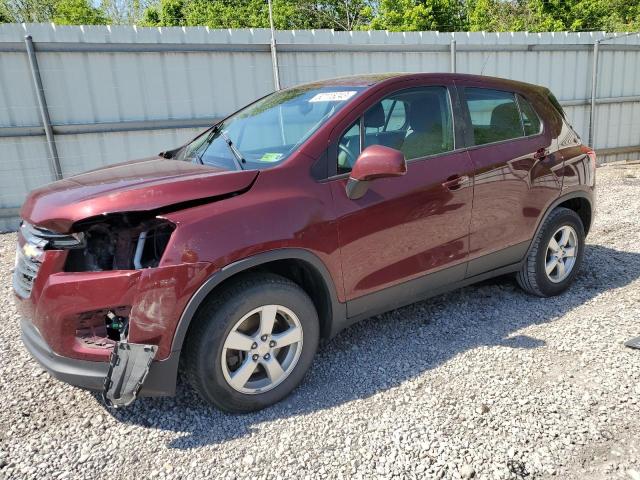 CHEVROLET TRAX LS 2016 with VIN 3GNCJNSBXGL257385 - Photo from auction