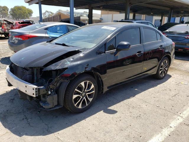 HONDA CIVIC EXL 2013 with VIN 19XFB2F98DE256342 - Photo from auction