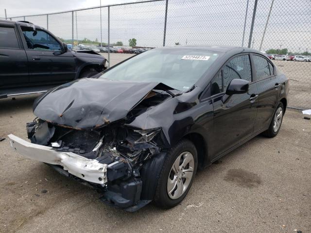HONDA CIVIC LX 2013 with VIN 2HGFB2F58DH526558 - Photo from auction