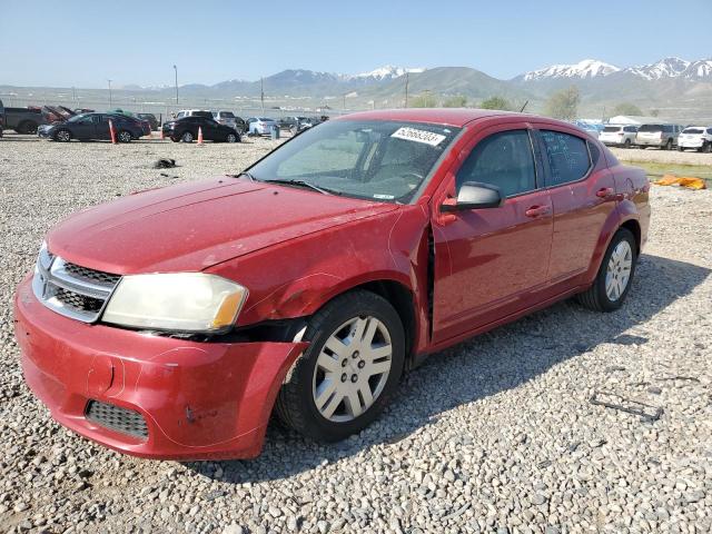 DODGE AVENGER SE 2012 with VIN 1C3CDZAG2CN269582 - Photo from auction