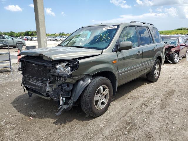 HONDA PILOT EXL 2007 z numerem VIN 5FNYF28747B032234 - Zdjęcie z aukcji