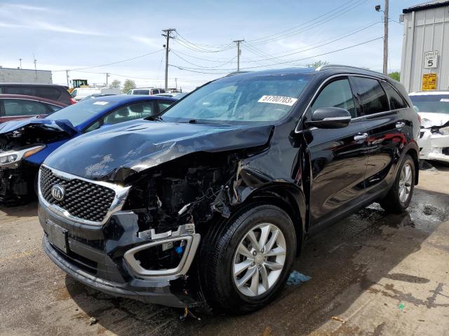 KIA SORENTO LX 2017 with VIN 5XYPG4A33HG321997 - Photo from auction