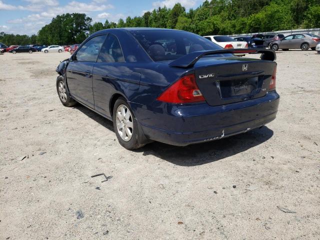 Photo 2 from auction – 2003 HONDA CIVIC EX with VIN 1HGEM22973L029145