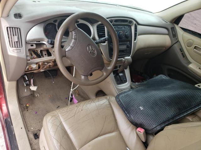 Photo 8 from auction – 2005 TOYOTA HIGHLANDER with VIN JTEGP21A350069992