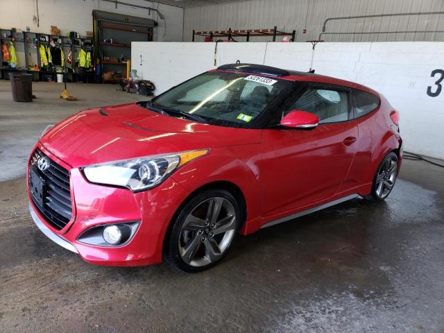 HYUNDAI VELOSTER T 2015 with VIN KMHTC6AE3FU226032 - Photo from auction