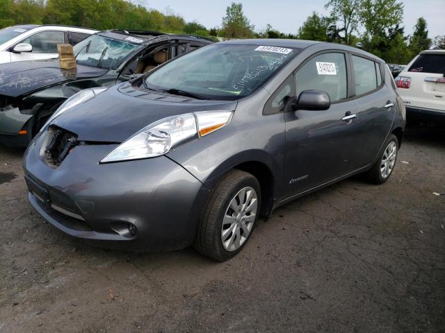 NISSAN LEAF S 2017 with VIN 1N4BZ0CPXHC309899 - Photo from auction