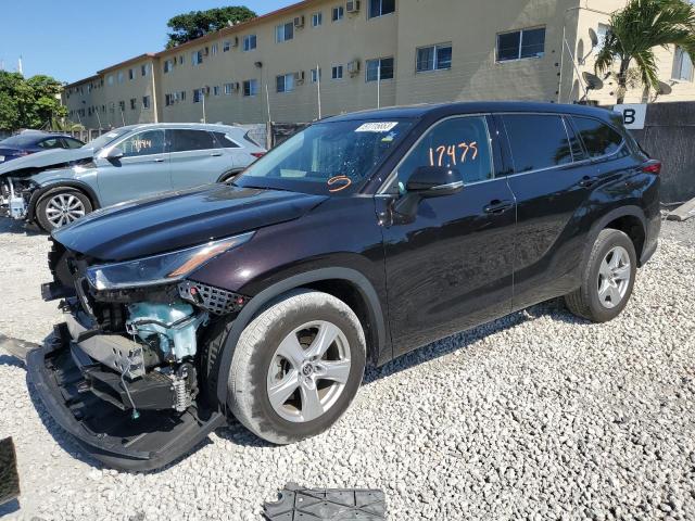 TOYOTA HIGHLANDER 2021 con VIN 5TDZZRAHXMS088063 - Foto de la subasta