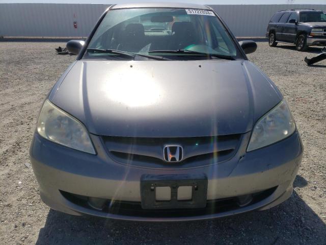 Photo 5 from auction – 2005 HONDA CIVIC LX with VIN 2HGES166X5H519899