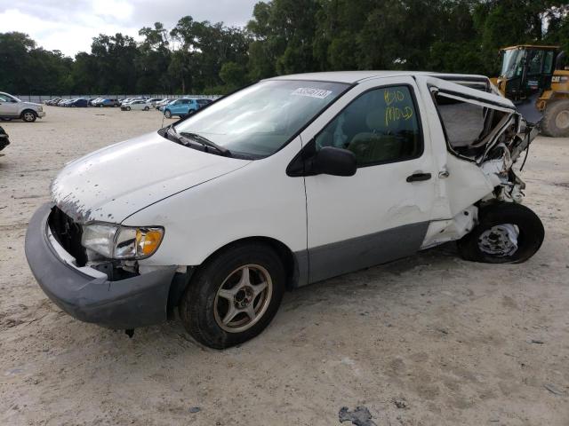 TOYOTA SIENNA CE 2000 with VIN 4T3ZF19C3YU210074 - Photo from auction