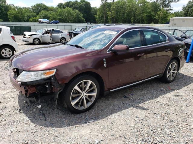LINCOLN MKS 2009 with VIN 1LNHM93R89G607771 - Photo from auction