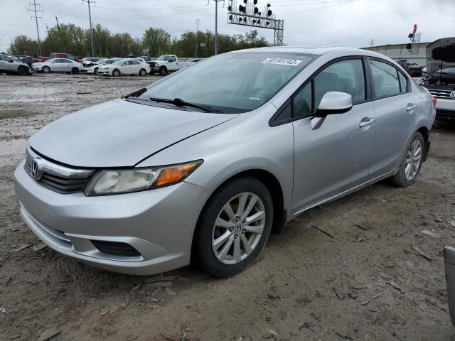 HONDA CIVIC EX 2012 with VIN 19XFB2F8XCE108991 - Photo from auction