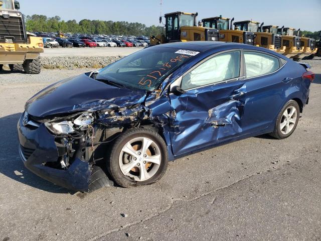 HYUNDAI ELANTRA SE 2016 with VIN 5NPDH4AE4GH769643 - Photo from auction