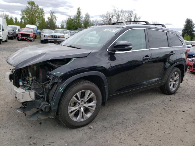 TOYOTA HIGHLANDER 2015 с VIN 5TDJKRFH4FS112239 - Фото с аукциона