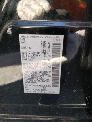 Фото 14 с аукциона – 2013 NISSAN PATHFINDER с VIN 5N1AR2MN0DC633335