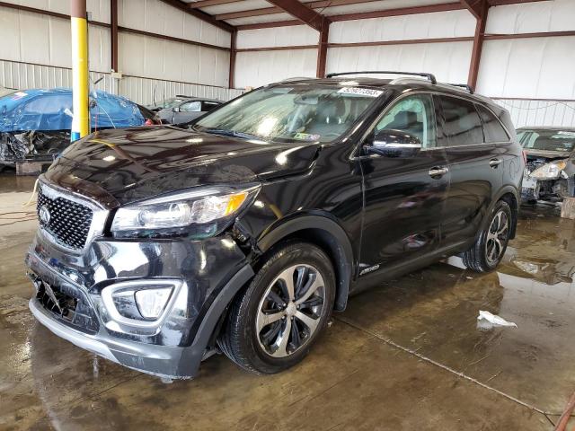 KIA SORENTO EX 2016 with VIN 5XYPHDA50GG076881 - Photo from auction