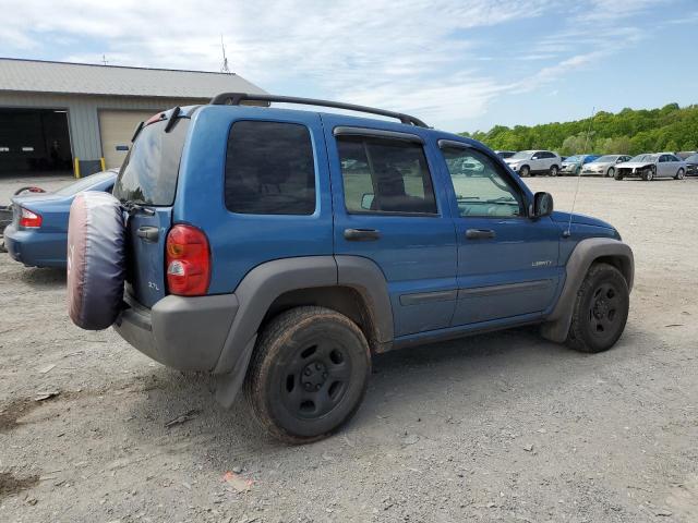 Photo 3 from auction – 2004 JEEP LIBERTY SP with VIN 1J4GL48K54W286590