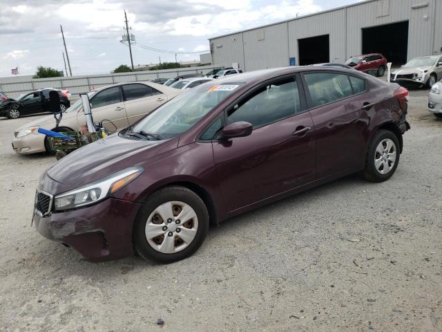 KIA FORTE LX 2018 with VIN 3KPFL4A73JE189871 - Photo from auction