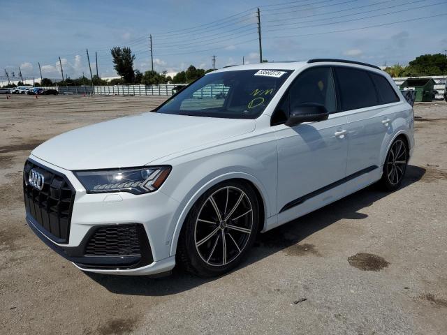 AUDI SQ7 PRESTI 2021 with VIN WA1VWBF79MD010846 - Photo from auction