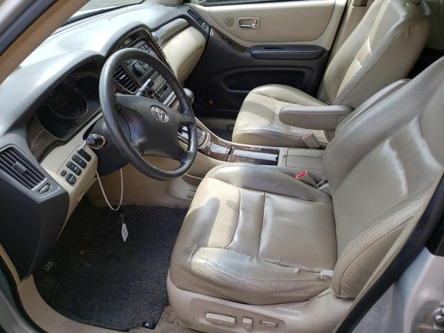 Photo 7 from auction – 2002 TOYOTA HIGHLANDER with VIN JTEHF21A920087805