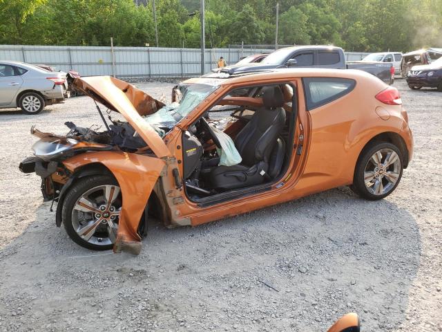 HYUNDAI VELOSTER 2013 with VIN KMHTC6AD5DU150818 - Photo from auction