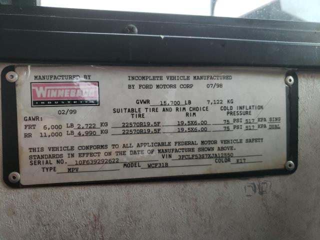 صورة رقم 10 من المزاد - 1999 OTHER RV مع VIN 3FCLF53S7XJA12550