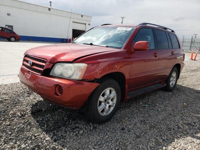 TOYOTA HIGHLANDER 2003 with VIN JTEHF21A130130583 - Photo from auction