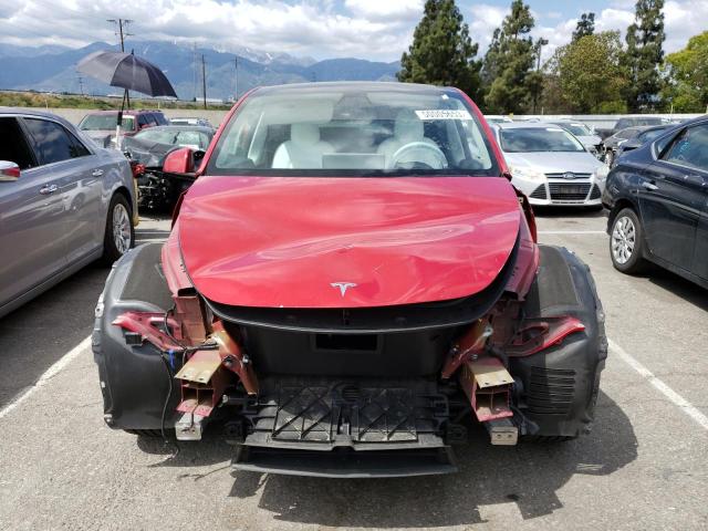 Photo 5 from auction – 2021 TESLA MODEL Y with VIN 5YJYGDEE6MF302779