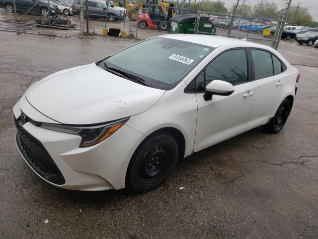 TOYOTA COROLLA LE 2021 with VIN 5YFEPMAE7MP184898 - Photo from auction