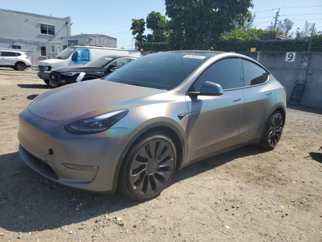 TESLA MODEL Y 2022 с VIN 7SAYGDEF4NF563485 - Фото с аукциона
