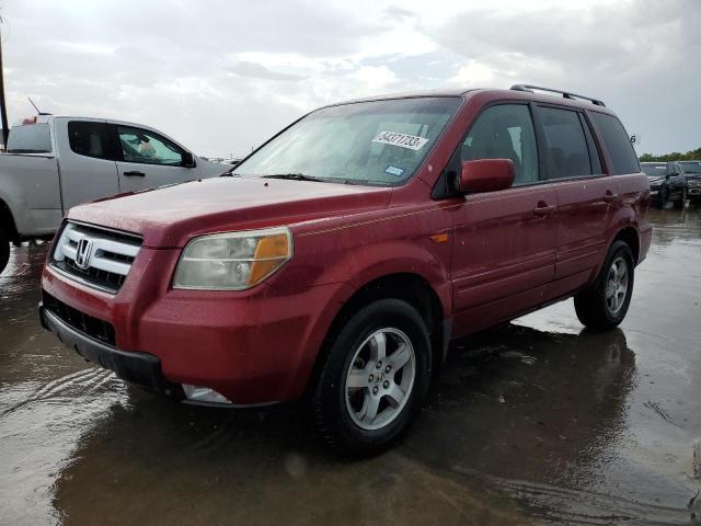 HONDA PILOT EX 2006 with VIN 5FNYF28596B033067 - Photo from auction