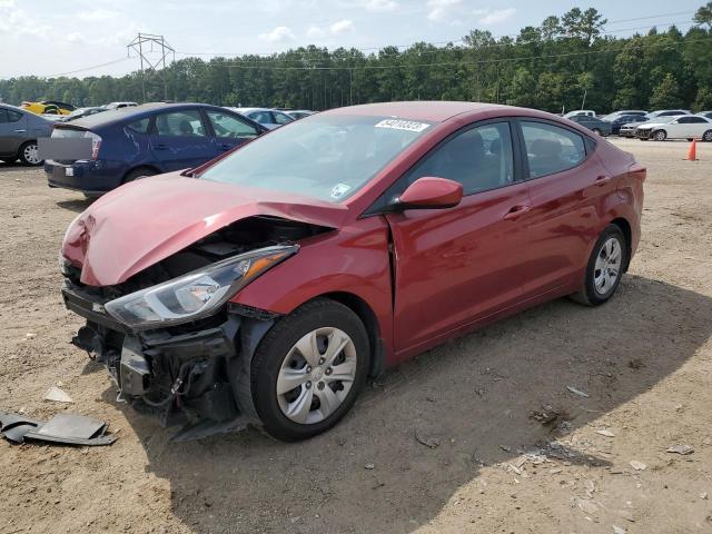 HYUNDAI ELANTRA SE 2016 with VIN 5NPDH4AE3GH741557 - Photo from auction