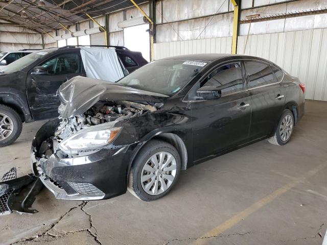 NISSAN SENTRA S 2017 with VIN 3N1AB7AP3HY263199 - Photo from auction