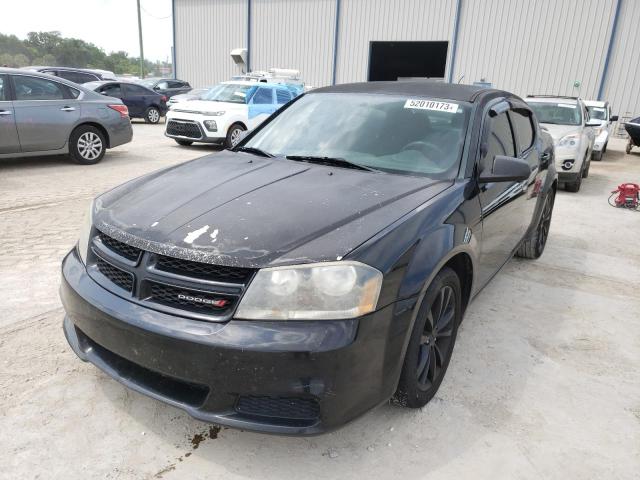 DODGE AVENGER SE 2014 with VIN 1C3CDZAG1EN132507 - Photo from auction