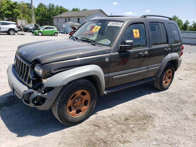 JEEP LIBERTY SP 2005 with VIN 1J4GL48K45W657997 - Photo from auction