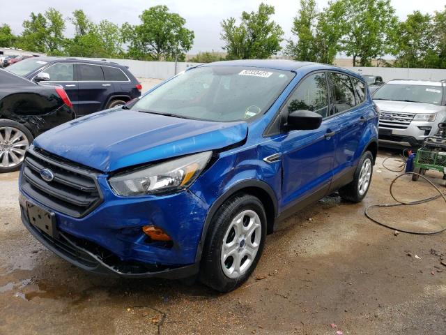 FORD ESCAPE S 2018 with VIN 1FMCU0F75JUA30655 - Photo from auction