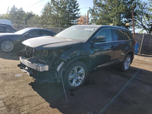 TOYOTA HIGHLANDER 2017 with VIN 5TDDGRFH3HS032884 - Photo from auction