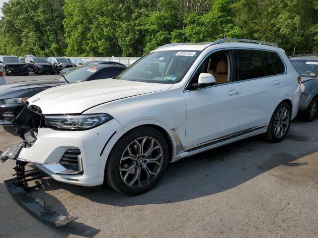 BMW X7 XDRIVE4 2021 with VIN 5UXCW2C09M9F76773 - Photo from auction