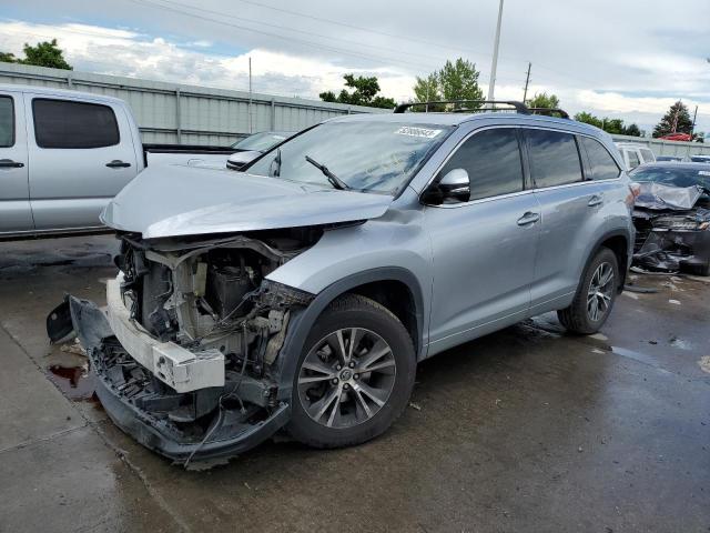TOYOTA HIGHLANDER 2016 with VIN 5TDJKRFH1GS355847 - Photo from auction