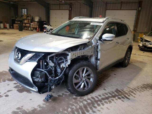 NISSAN ROGUE S 2016 with VIN 5N1AT2MV9GC753740 - Photo from auction