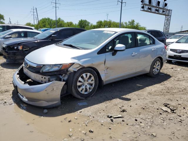 HONDA CIVIC 2012 with VIN 2HGFB2F54CH577697 - Photo from auction