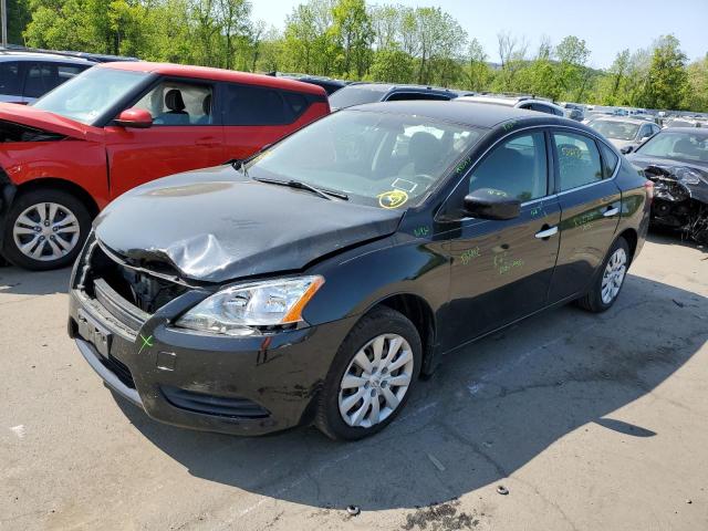 NISSAN SENTRA S 2015 with VIN 3N1AB7AP0FL684890 - Photo from auction