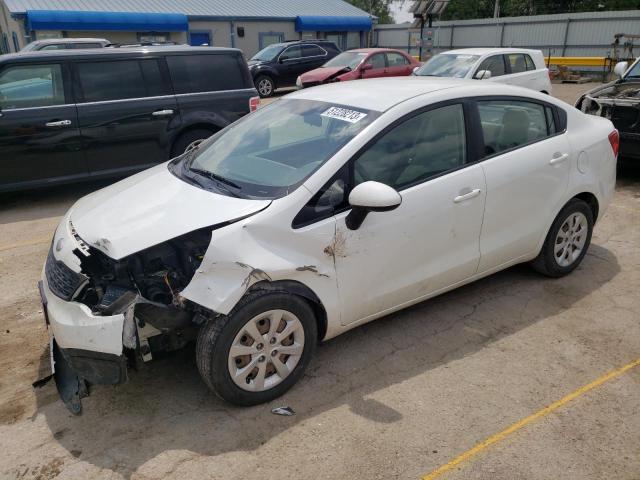 KIA RIO LX 2013 with VIN KNADM4A3XD6216881 - Photo from auction