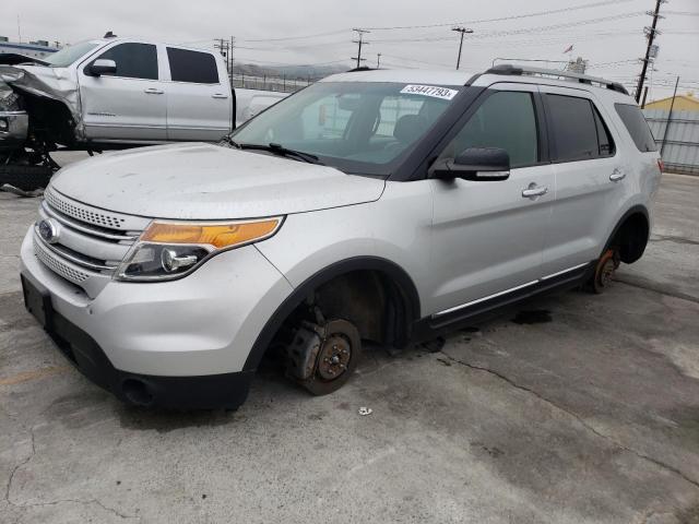 FORD EXPLORER X 2015 with VIN 1FM5K8D89FGC24619 - Photo from auction