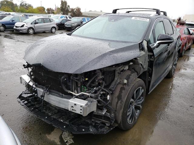 LEXUS RX 450H 2022 with VIN 2T2HGMDA1NC081138 - Photo from auction