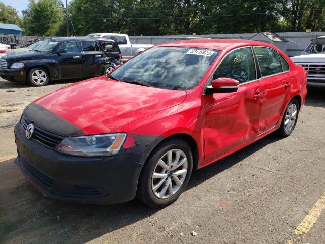 VOLKSWAGEN JETTA SE 2012 with VIN 3VWBP7AJ5CM302399 - Photo from auction